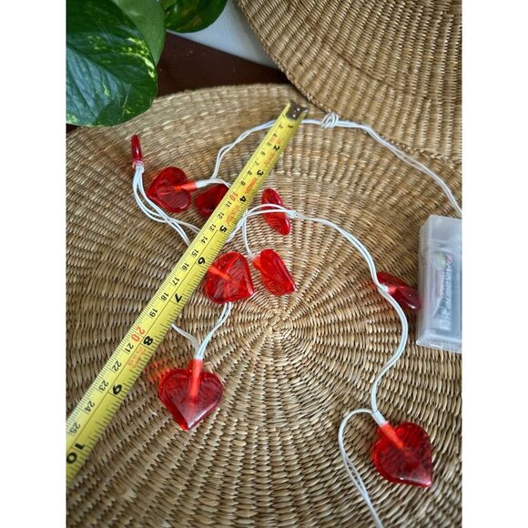 Small battery operated heart lights - Picture 4 of 7